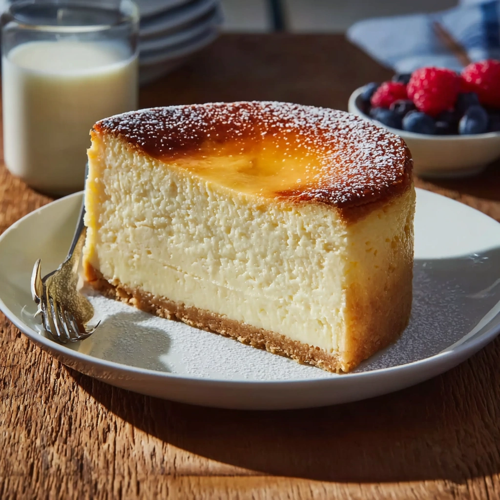 Tall & Creamy New York Cheesecake: A Slice of Home