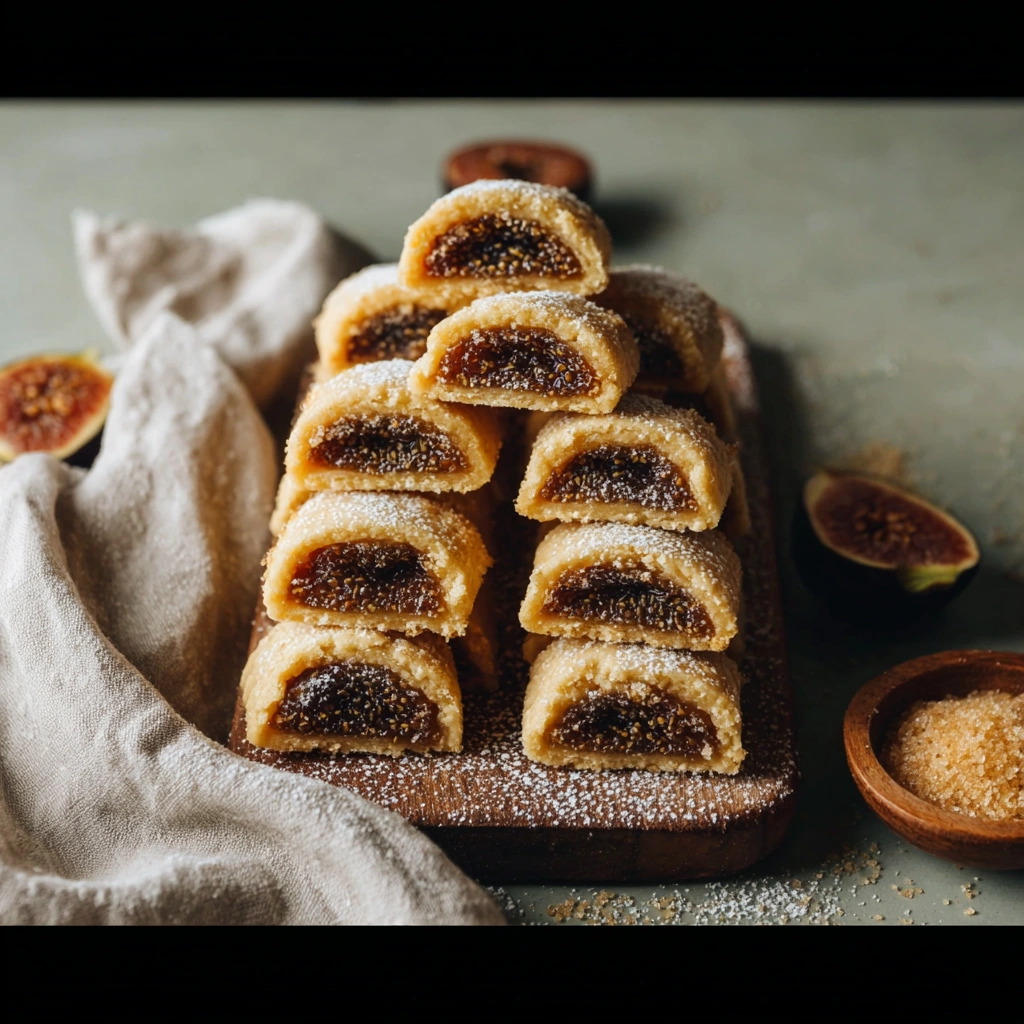 Rustic Homemade Fig Newton Cookies Recipe