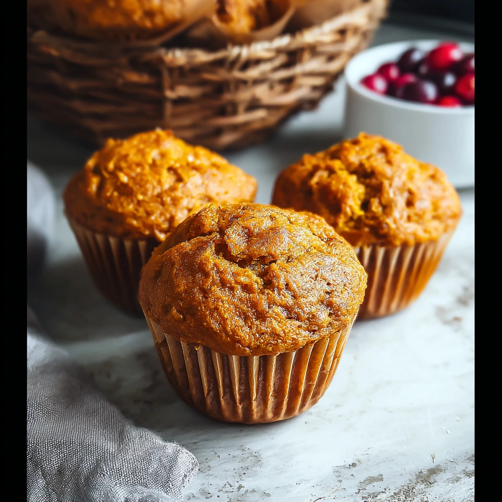 Light Greek Yogurt Pumpkin Muffins: A Morning Treat