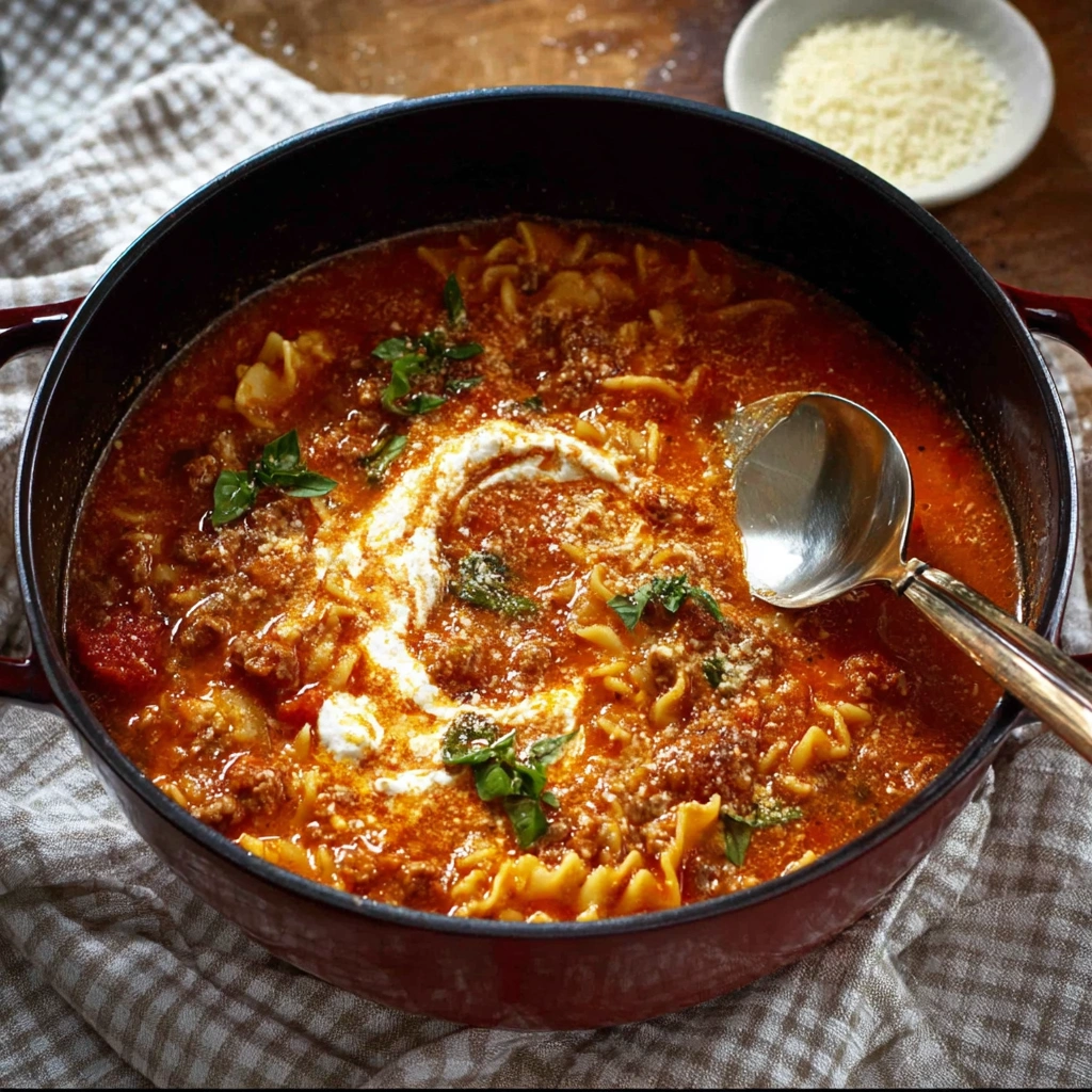 Hearty Lasagna Soup: Quick Comfort, All the Flavor