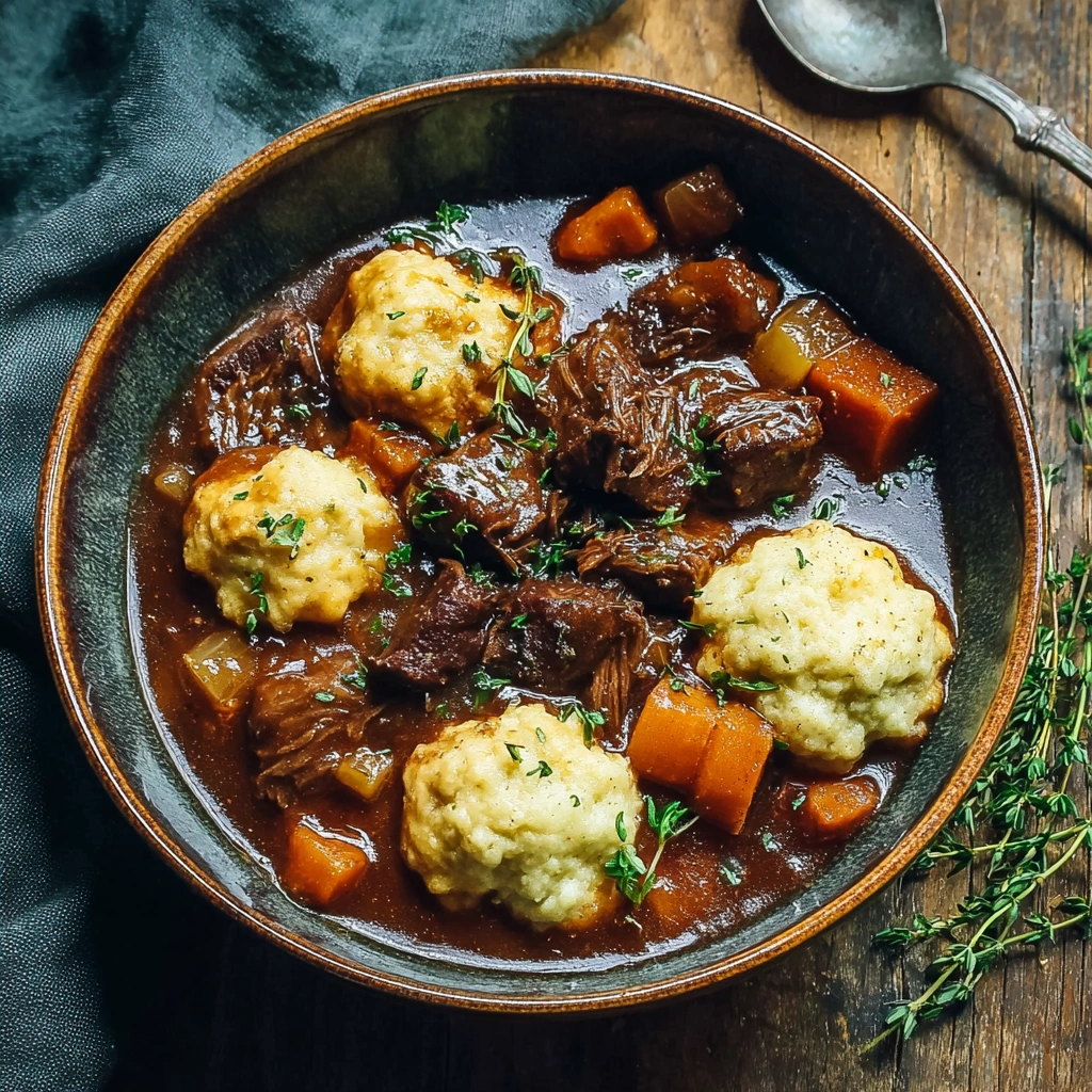 Hearty Beef Stew & Dumplings: A Family Favorite Recipe