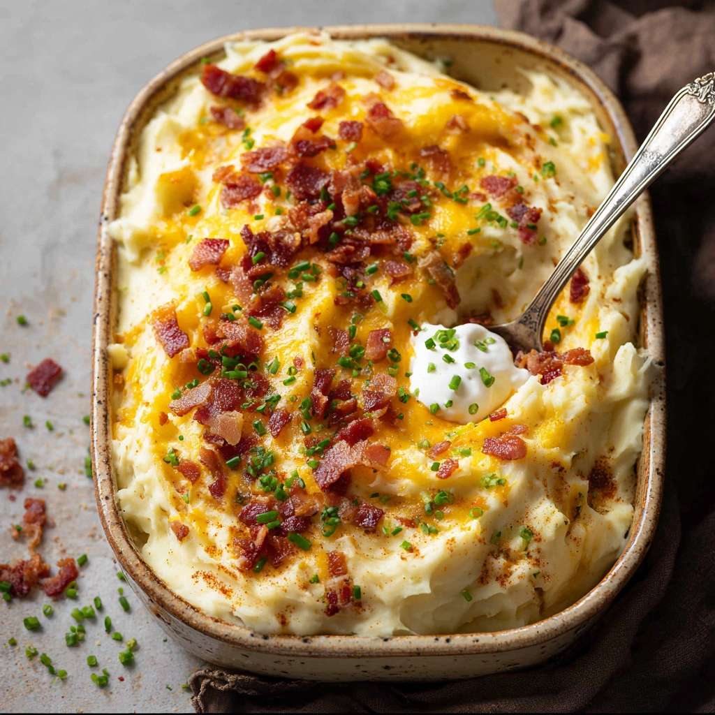 Creamy Loaded Mashed Potatoes: A Family Favorite