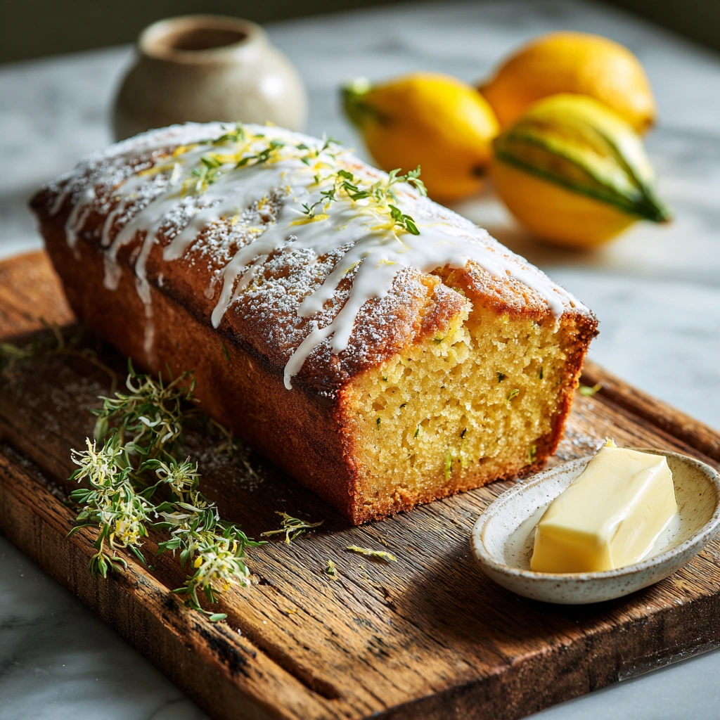 Tangy Lemon Zucchini Loaf: Easy Baking Recipe