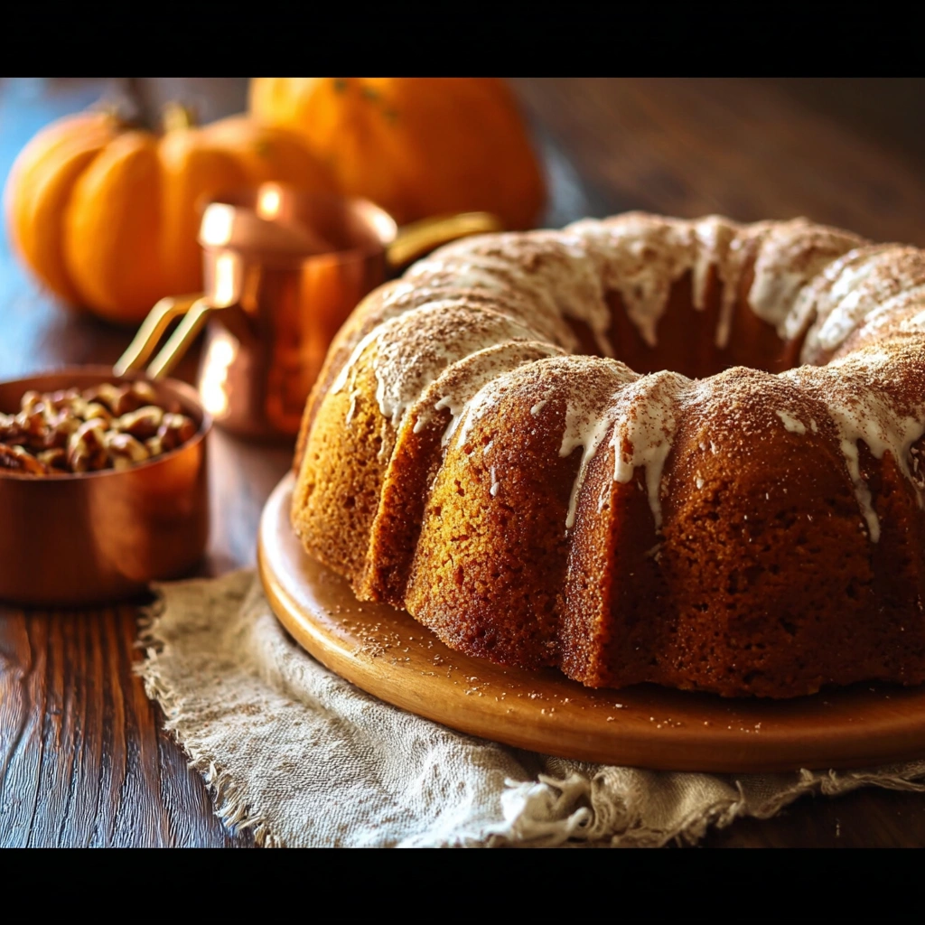 Rich Pumpkin Spice Bundt Cake for Autumn Evenings