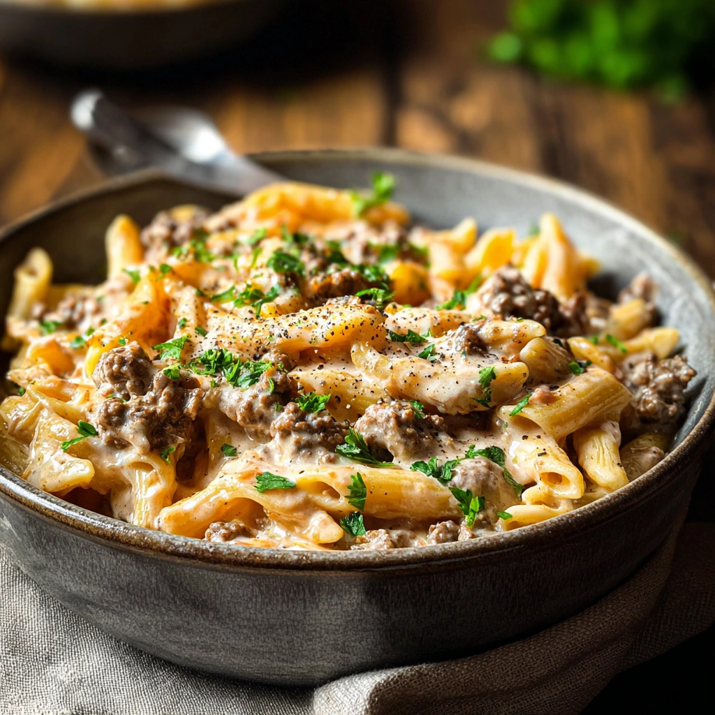 Creamy Beef Pasta: Weeknight Comfort Meal