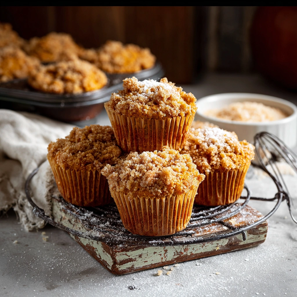 Rustic Pumpkin Streusel Muffins: Fall's Best Bake