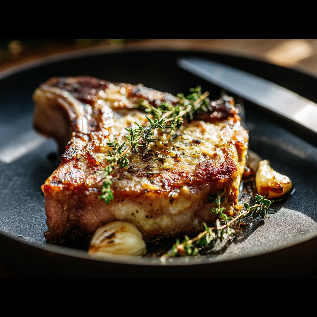 Juicy Lamb Chop Recipe: Garlic-Herb Pan Seared Chops