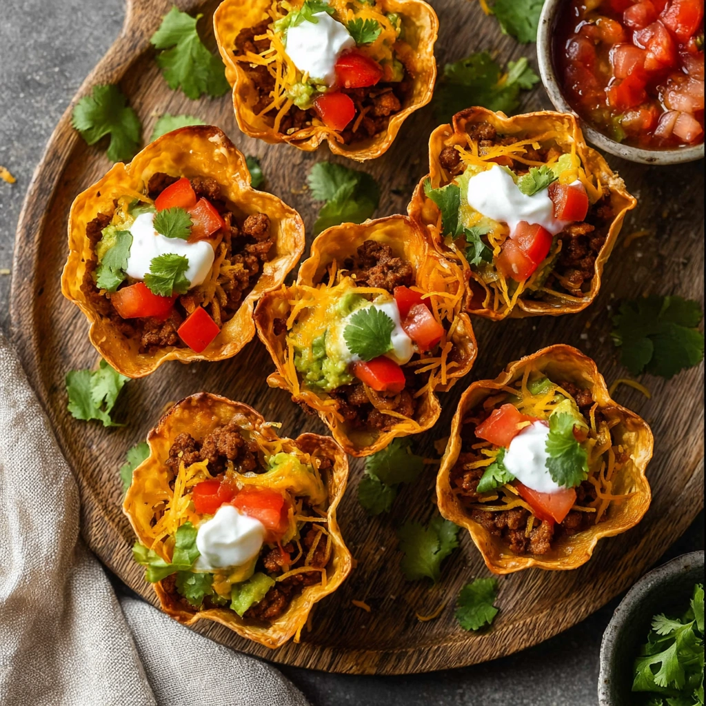 Easy Taco Cups: Savory Mini Meals, Quick & Fun!
