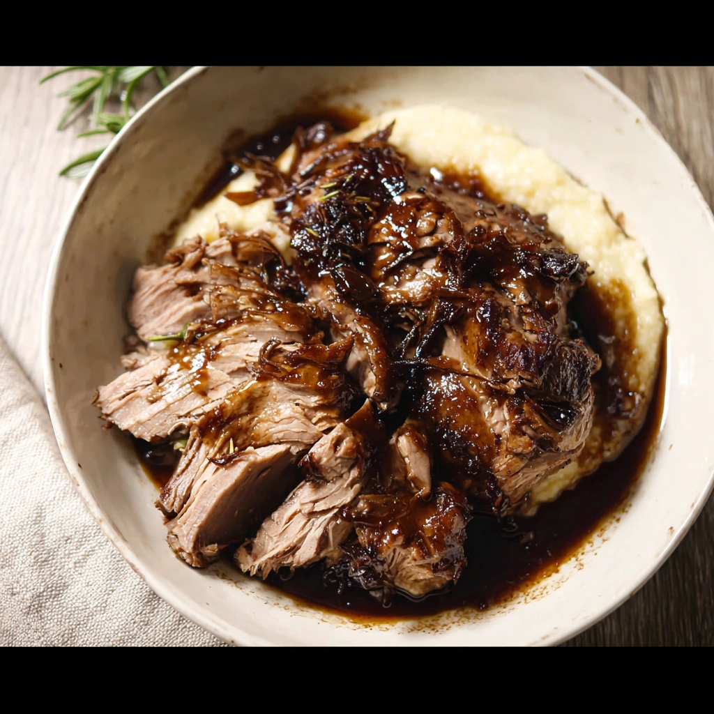Tender Slow Cooker Lamb Tenderloin with Herbs