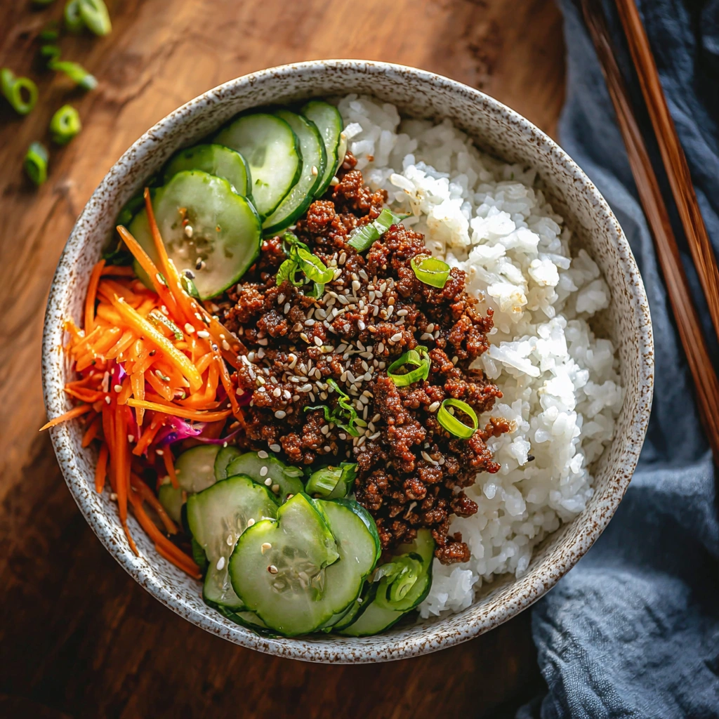 Quick Korean Ground Beef Bowl: My Weeknight Flavor Fix