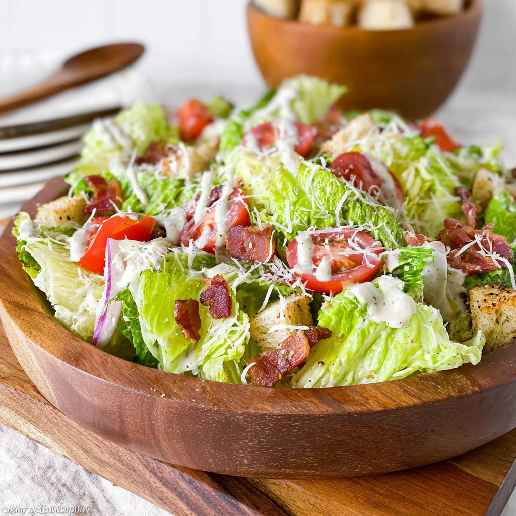 Mom's Best BLT Caesar Salad: A Tangy Family Favorite