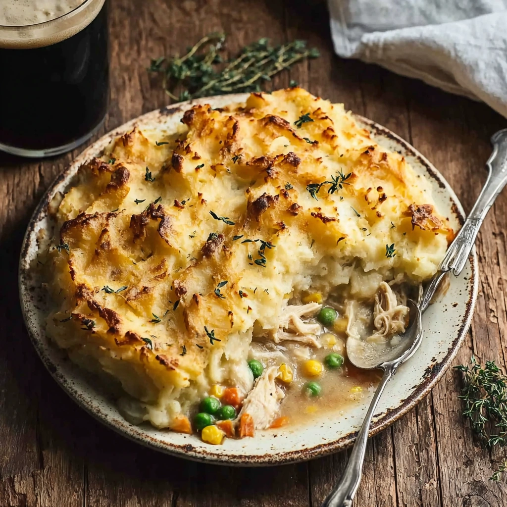Hearty Rotisserie Chicken Shepherd's Pie for Busy Weeknights
