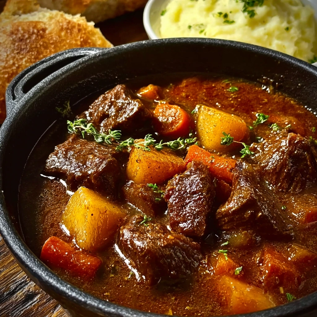 Rustic Beef Stew Recipe: Slow-Simmered Comfort