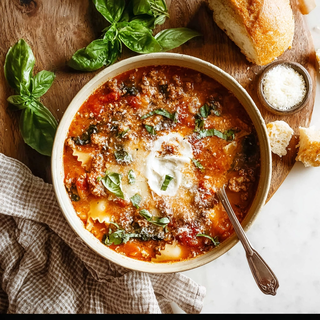 Hearty Lasagna Soup: One-Pot Weeknight Comfort