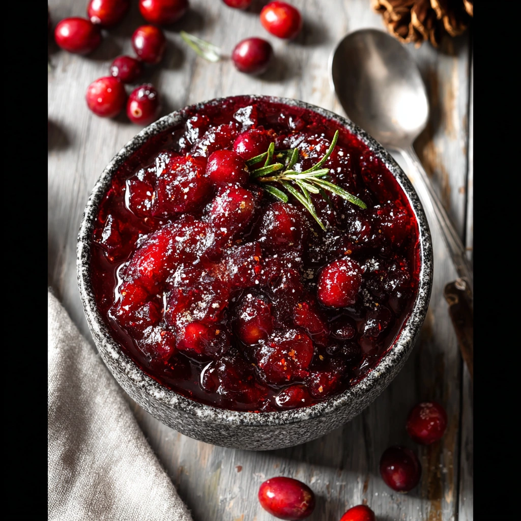 Easy Homemade Cranberry Compote: A Tangy, Bright Treat