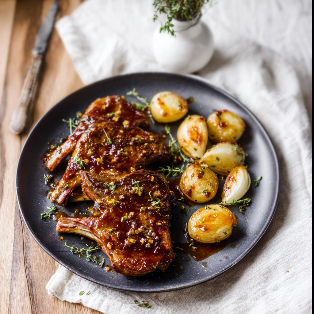Honey Garlic Lamb Chops: Sticky, Tender & Simple