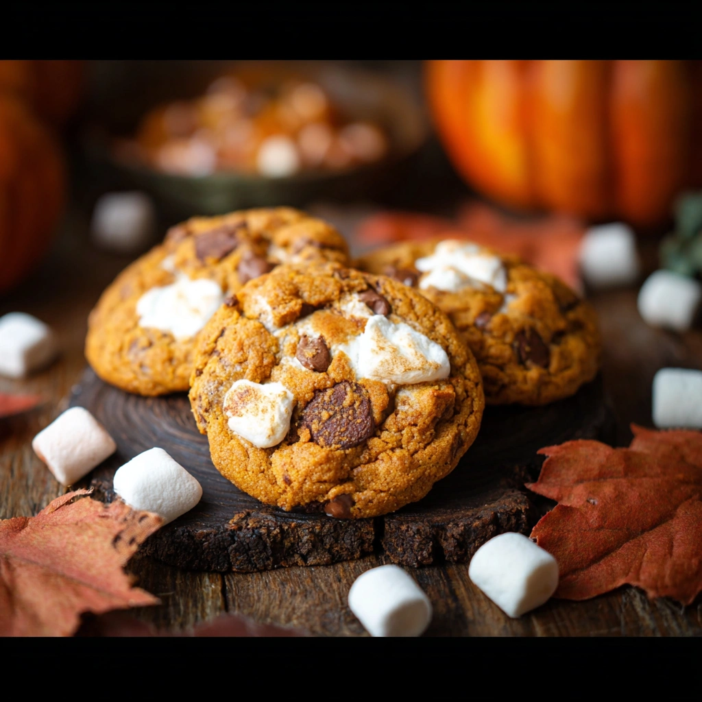 Pumpkin S'mores Cookies: A Fall Campfire Treat