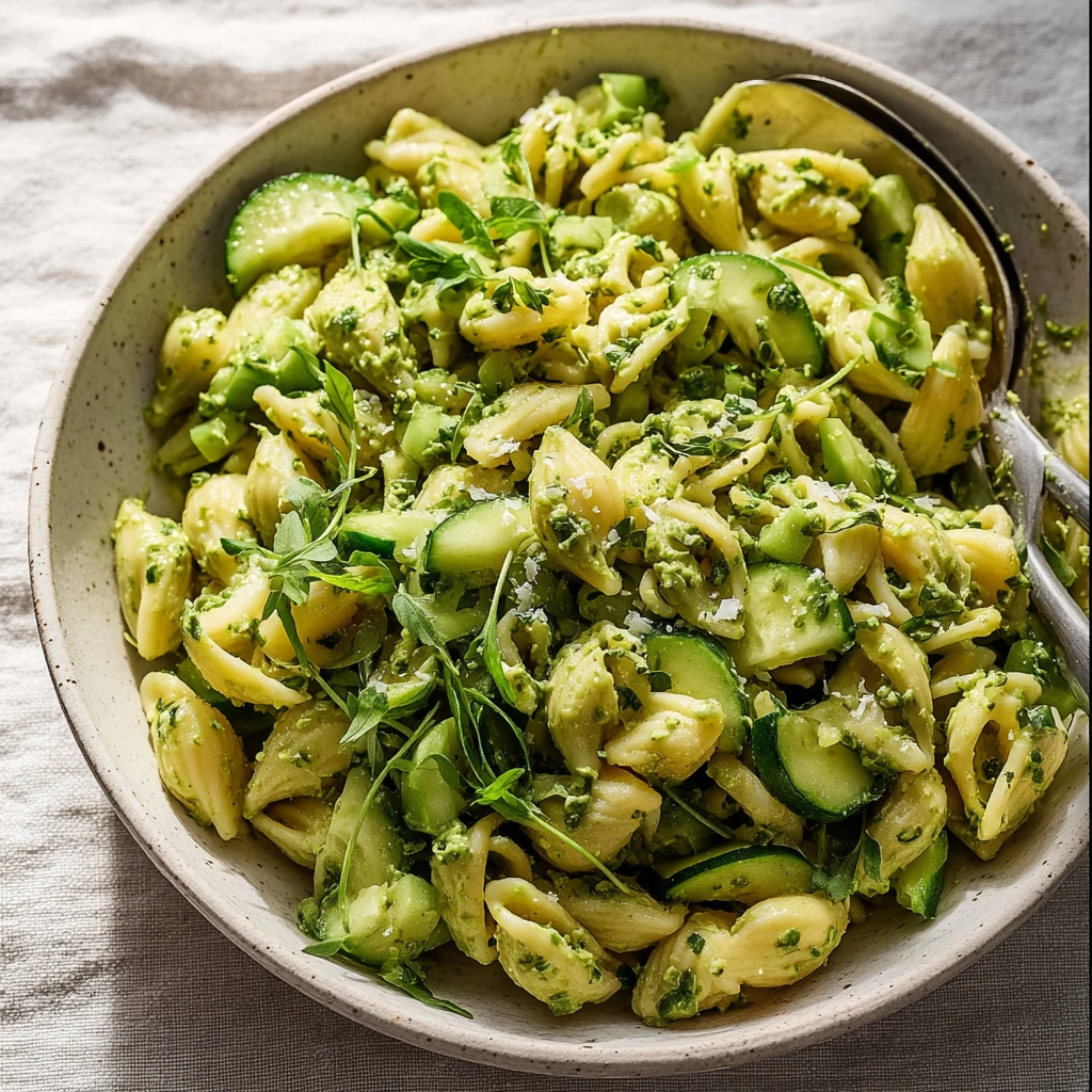 Creamy Green Goddess Pasta Salad: A Zesty Summer Favorite