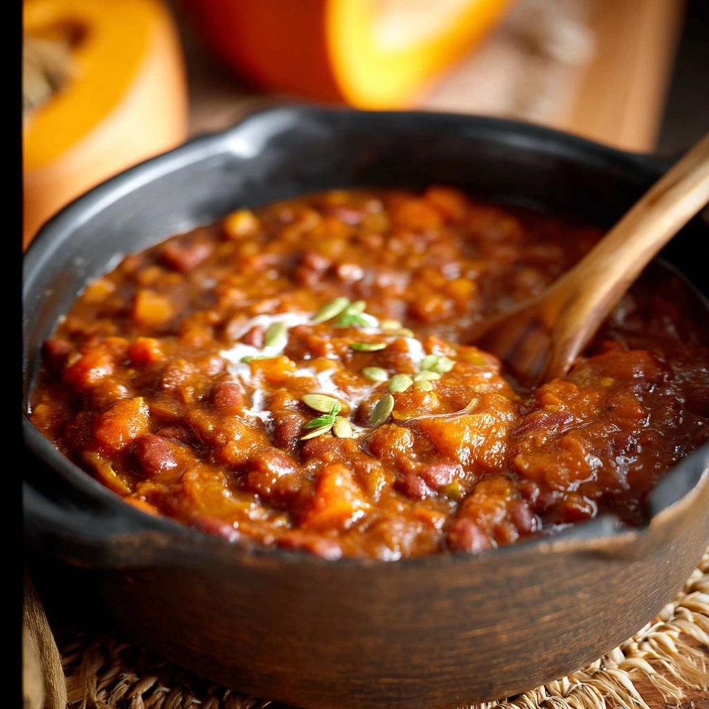 Vegetarian Pumpkin Chili: Hearty Autumn Bowl