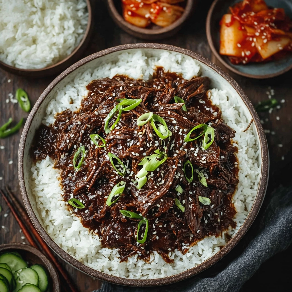 Tender Slow Cooker Korean Beef: Effortless Weeknight Dinner