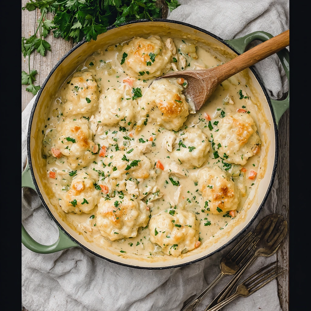 Hearty Dutch Oven Chicken and Dumplings: A Comfort Classic
