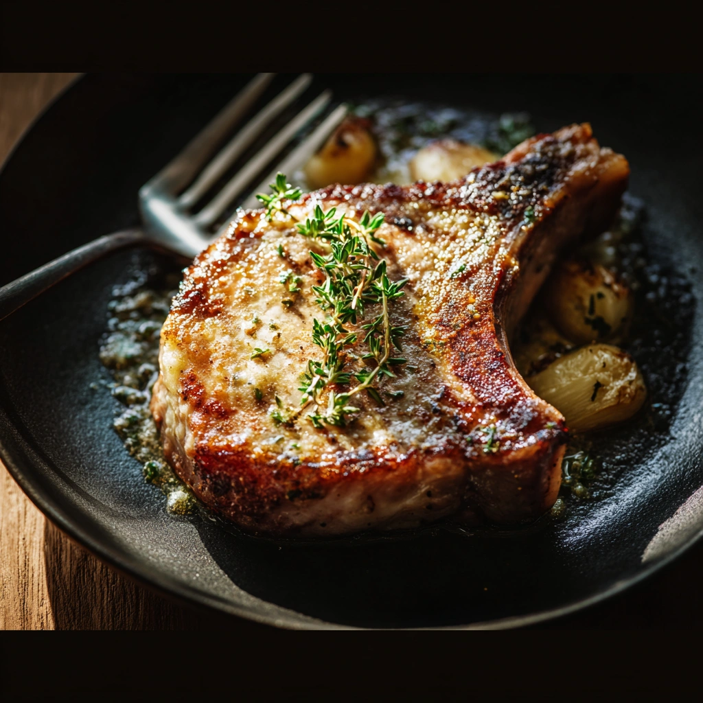 Juicy Lamb Chop Recipe: Garlic-Herb Pan Seared Chops