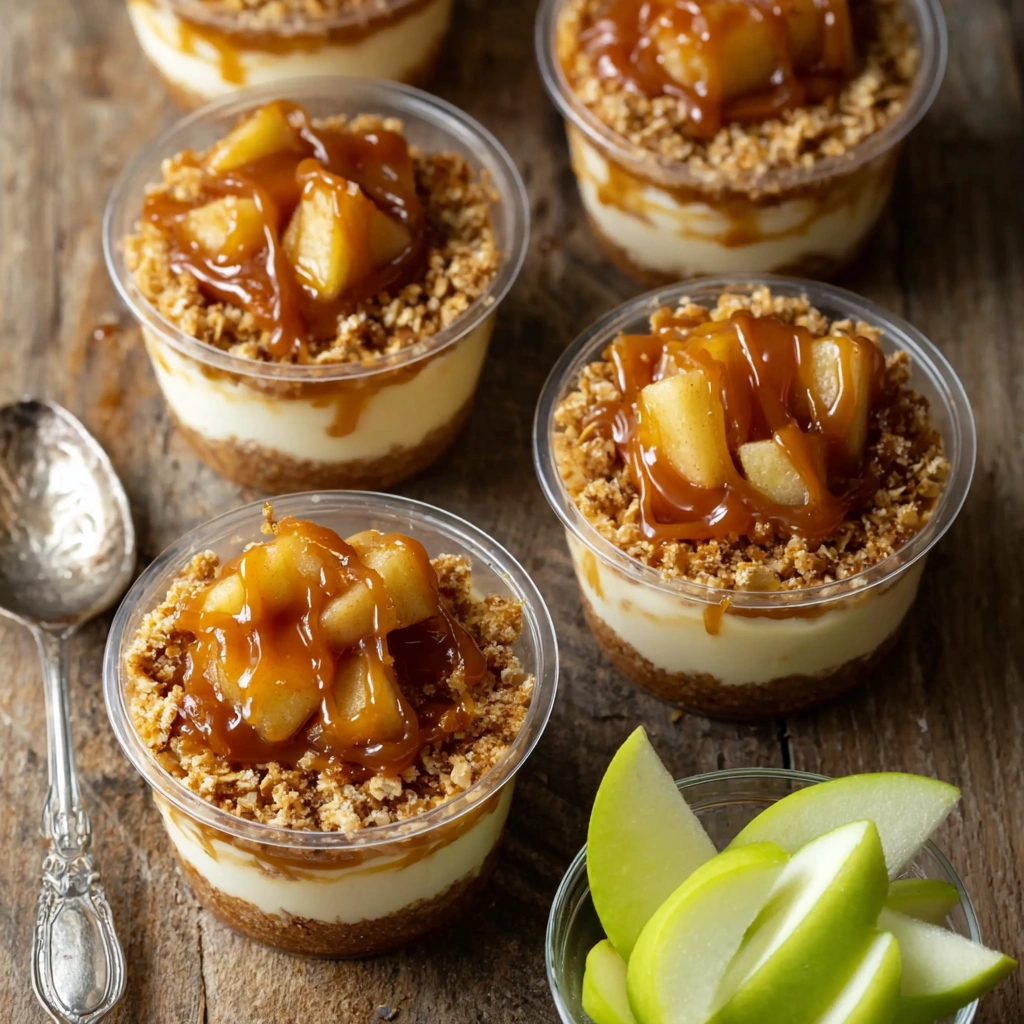 Caramel Apple Dessert Cups: Layered Fall Sweetness