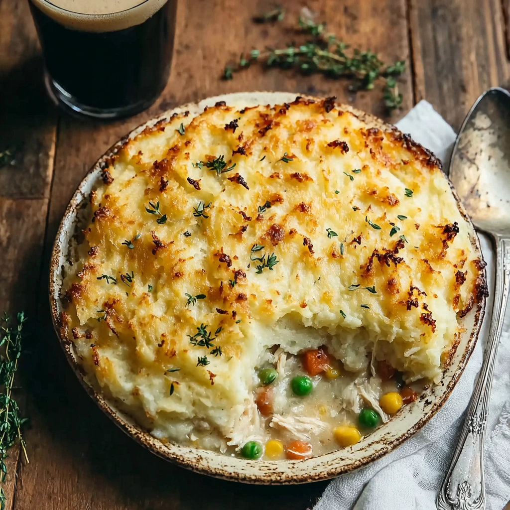 Hearty Rotisserie Chicken Shepherd's Pie for Busy Weeknights