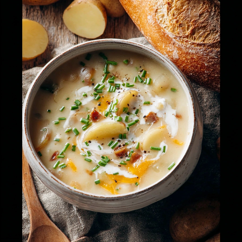 Hearty Crockpot Potato Soup: Easy Creamy Comfort