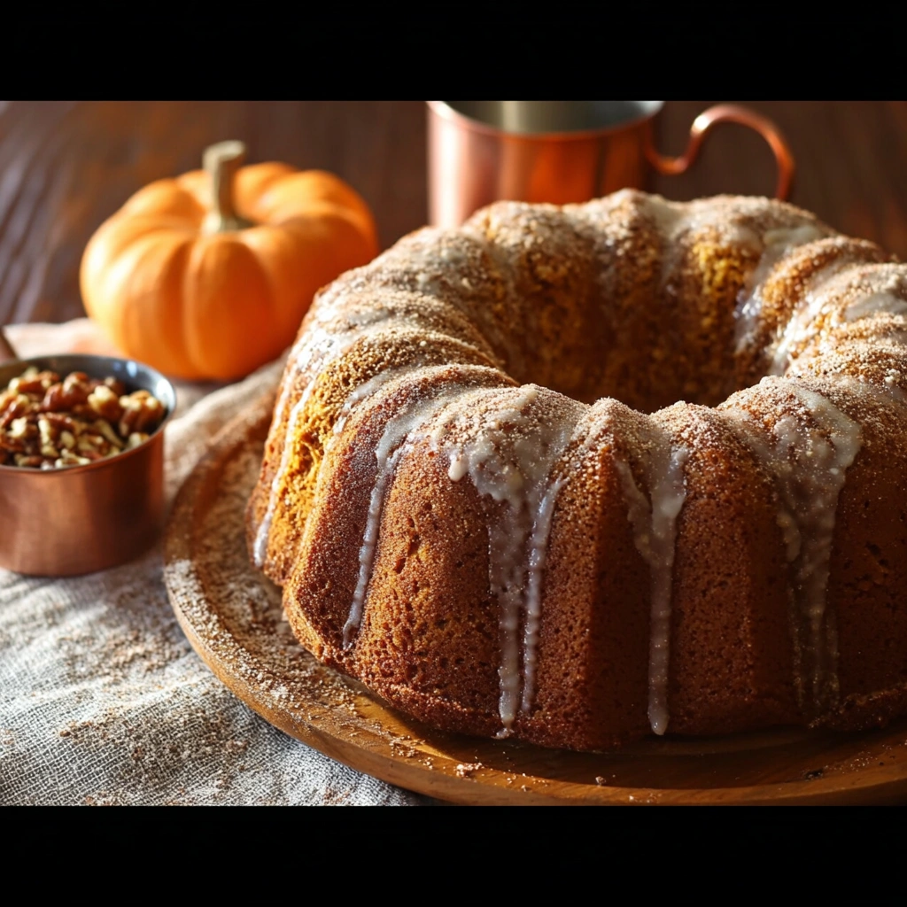 Rich Pumpkin Spice Bundt Cake for Autumn Evenings