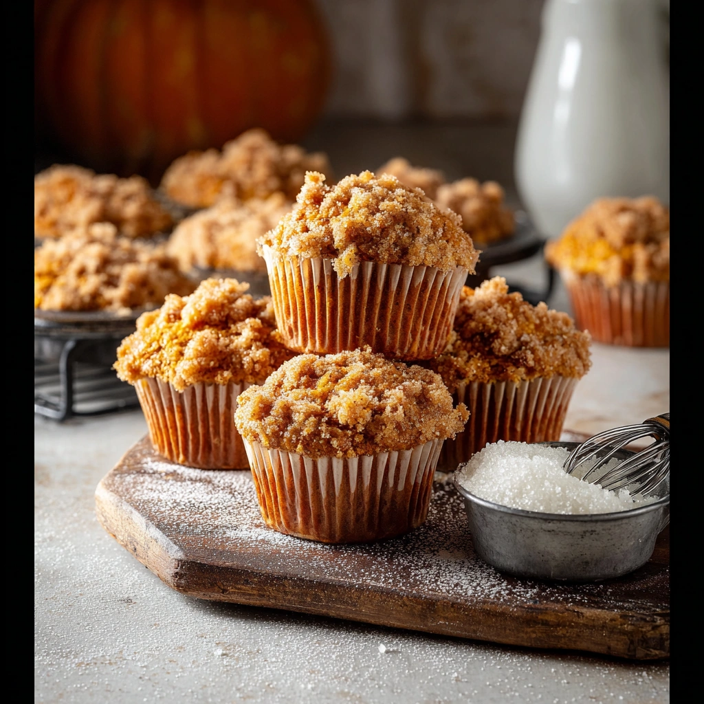 Rustic Pumpkin Streusel Muffins: Fall's Best Bake