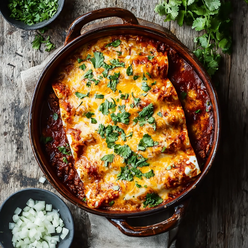 Easy Ground Beef Enchiladas Recipe: Simple & Cheesy