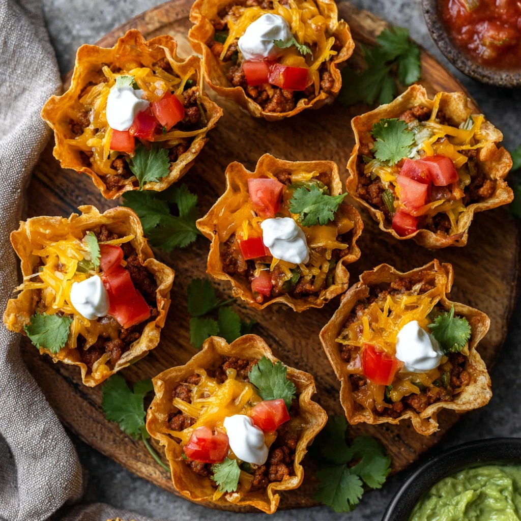 Easy Taco Cups: Savory Mini Meals, Quick & Fun!