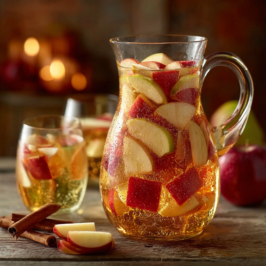 Tangy Apple Cider Sangria Recipe for Fall Gatherings