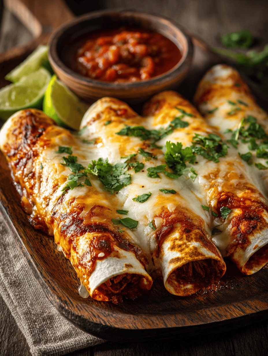 Cheesy Beef Enchiladas: My Go-To Comfort Food Recipe