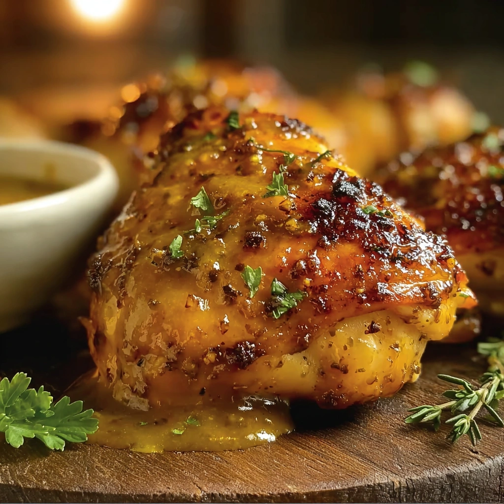 Tender, Tangy Slow Cooker Honey Mustard Chicken