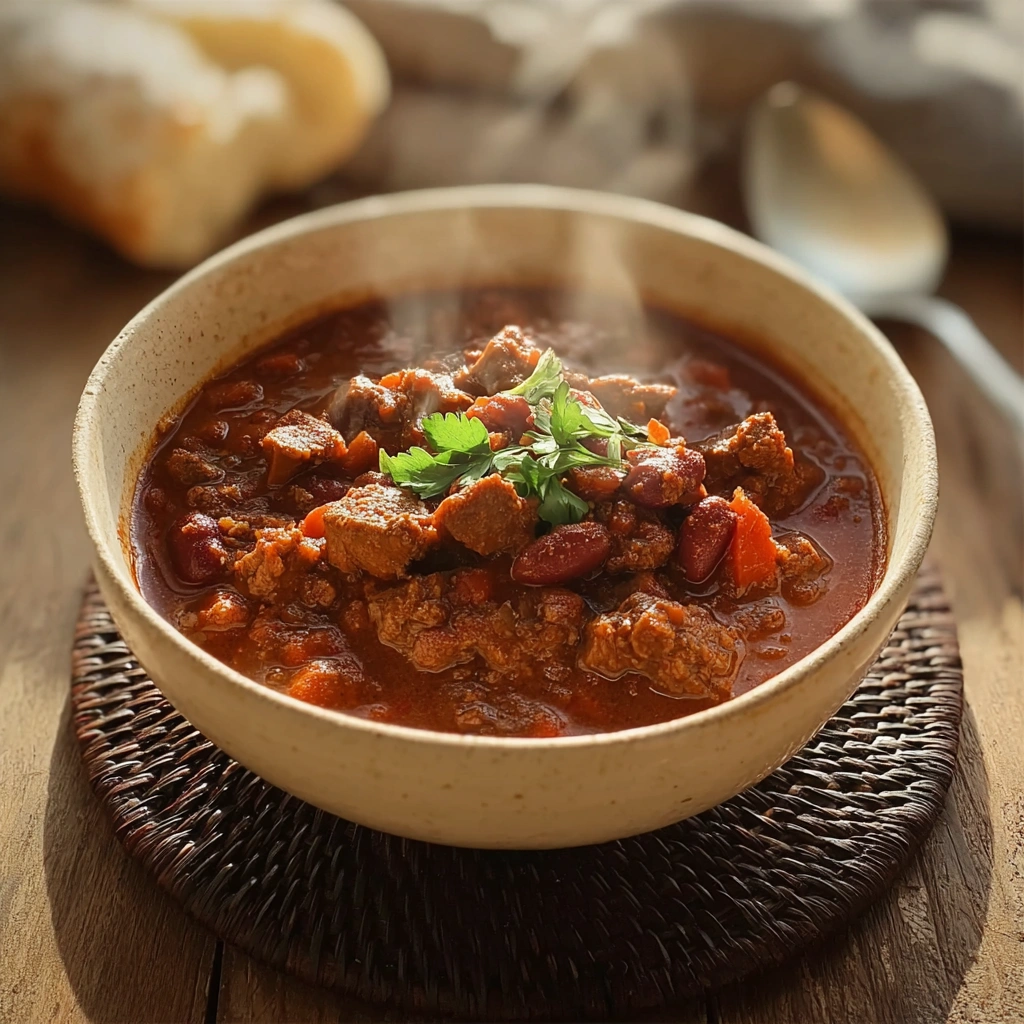 Hearty Deer Chili: Rustic & Flavorful Slow-Cooked Meal