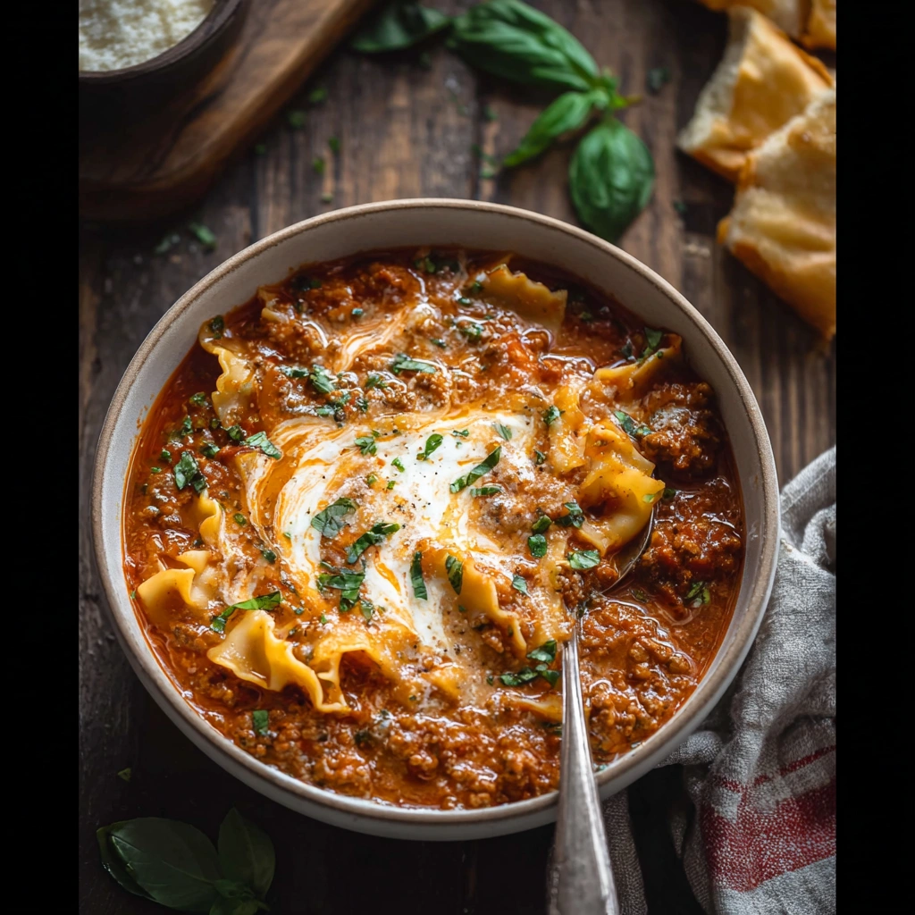 Easy Lasagna Soup: Homestyle Comfort Bowl