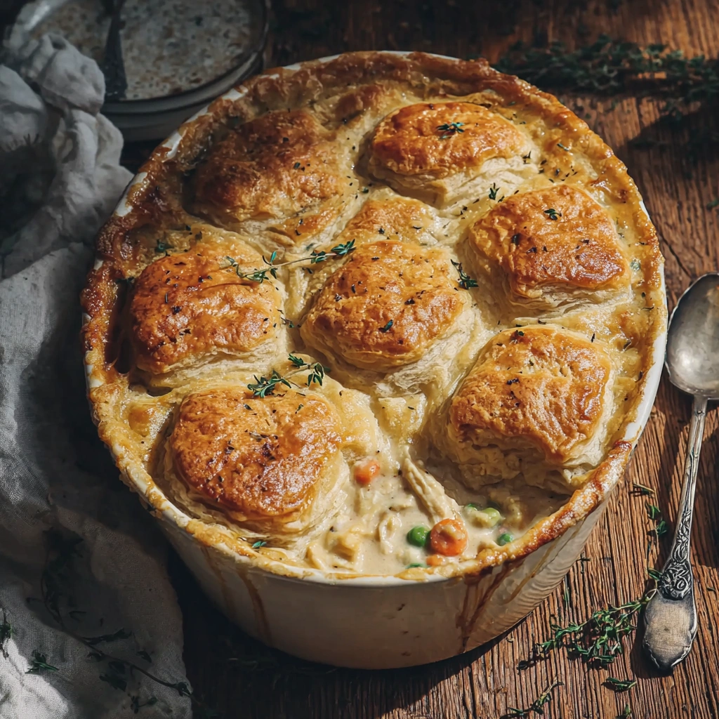 Homestyle Chicken Pot Pie Casserole: Easy Weeknight Meal