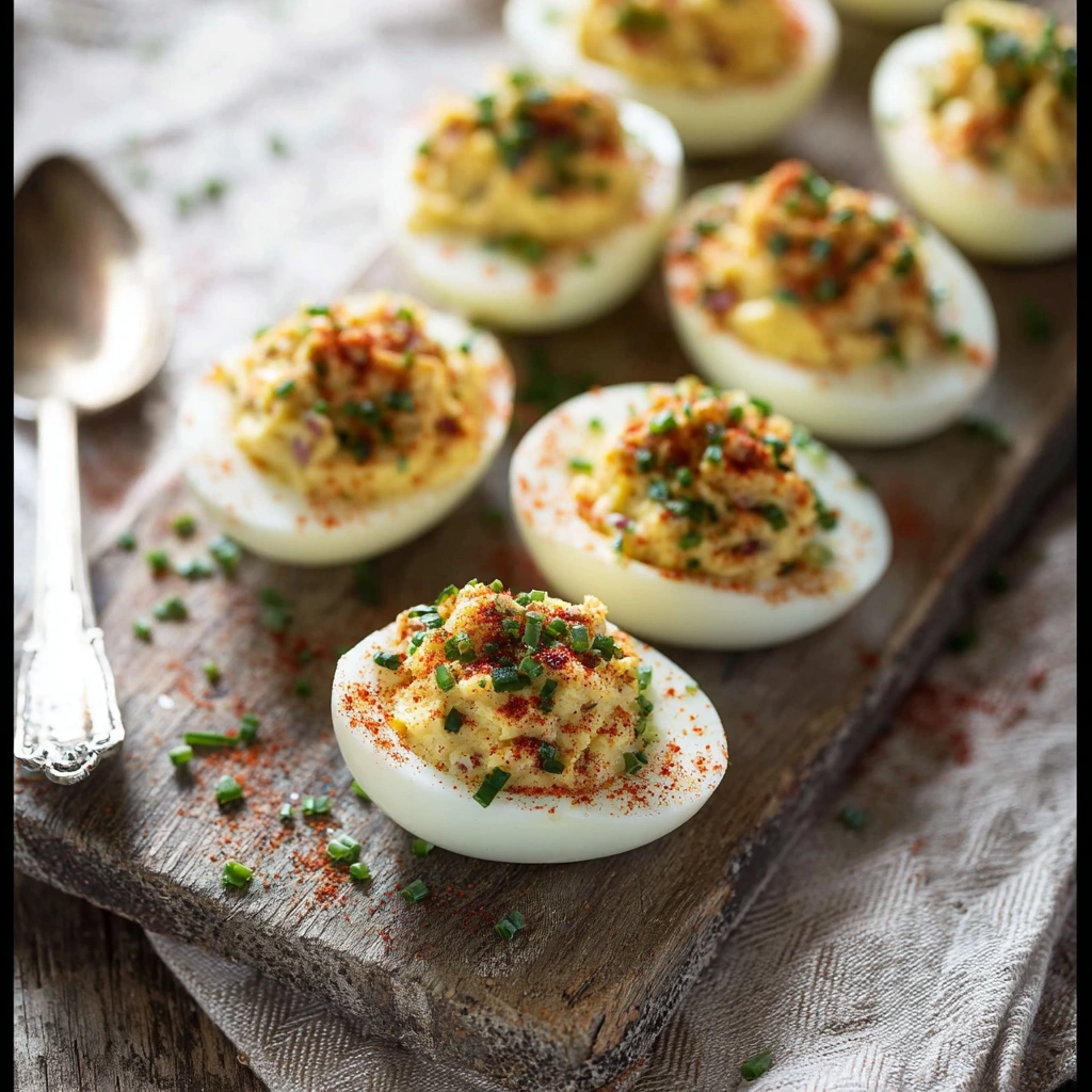 Classic Turkey Ham Deviled Eggs: A Savory Twist