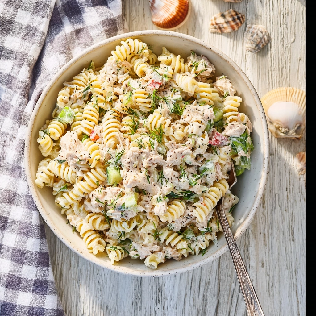 Creamy Tuna Pasta Salad: Quick & Easy Lunch