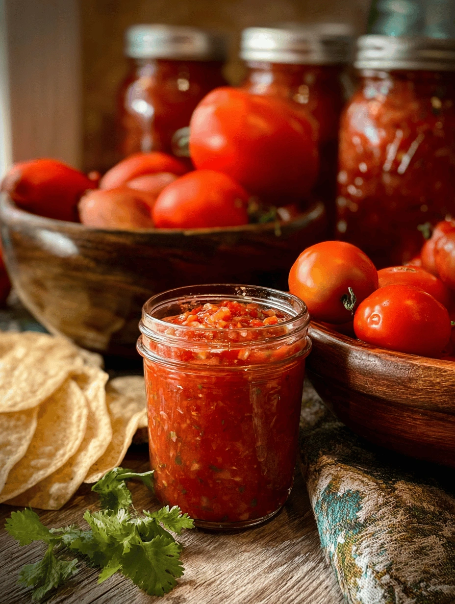 Canned Salsa Recipe: My Zesty, Quick Kitchen Staple