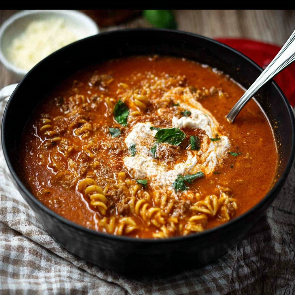 Hearty Lasagna Soup: Quick Comfort, All the Flavor