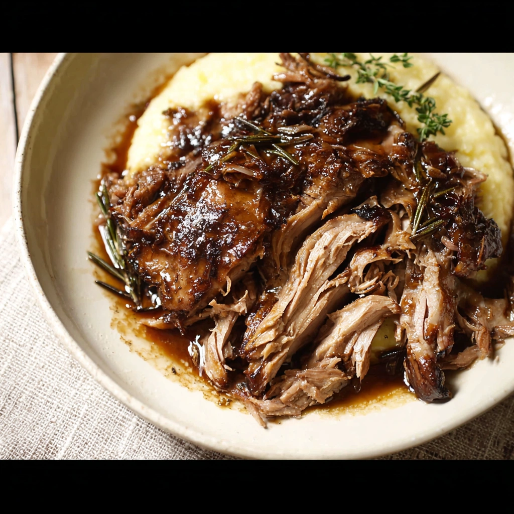 Tender Slow Cooker Lamb Tenderloin with Herbs