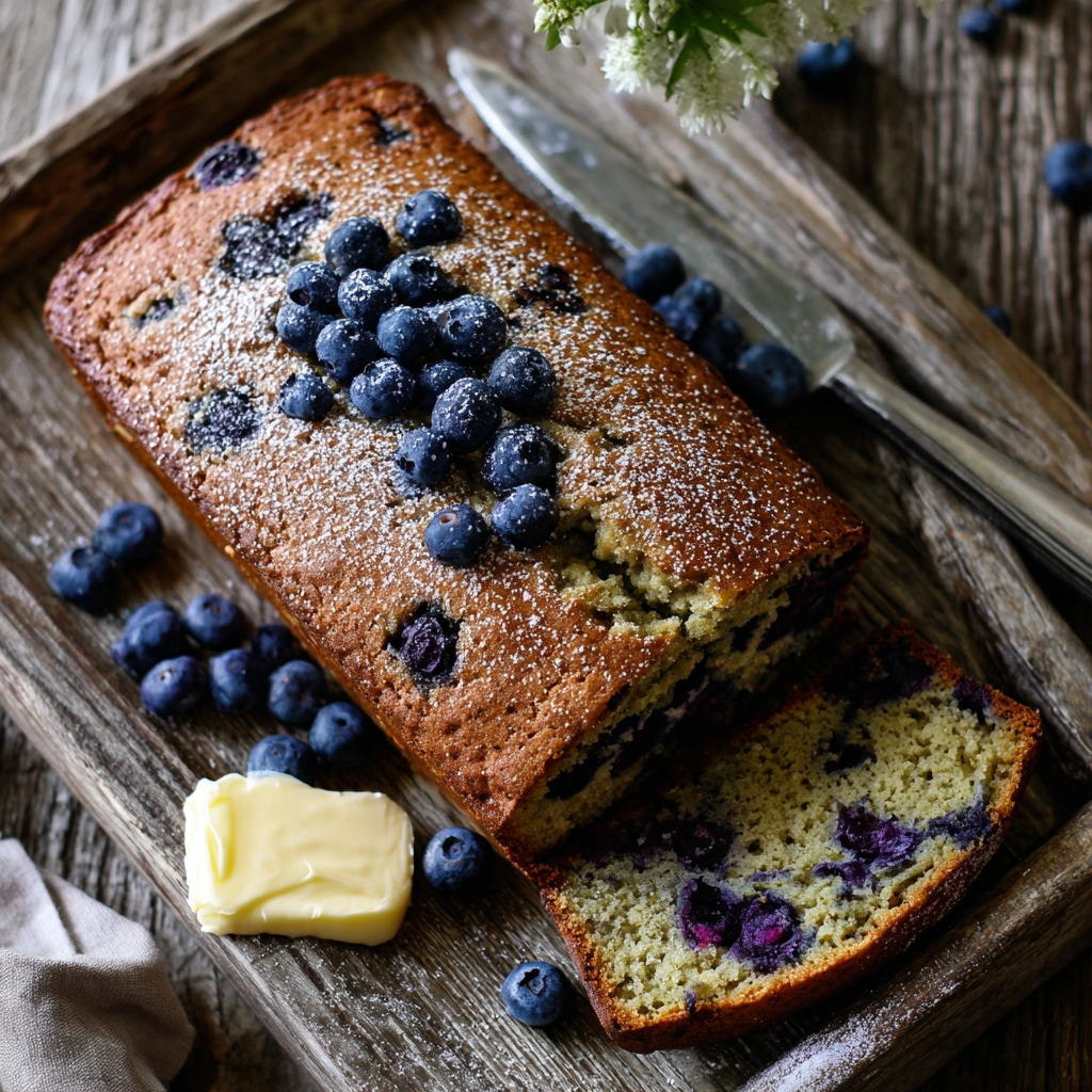 Quick Blueberry Zucchini Bread Recipe: Garden Sweetness