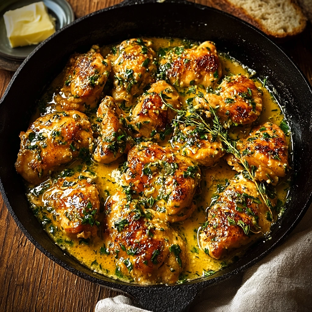 Roadhouse Garlic Butter Chicken Skillet: A Weeknight Treat