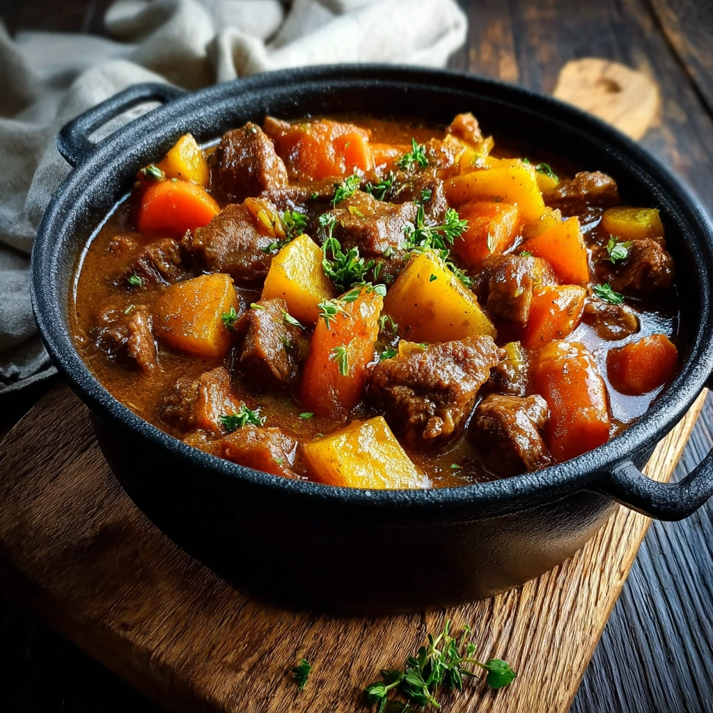 Autumn Harvest Beef Stew: Rustic, Tender, and Hearty