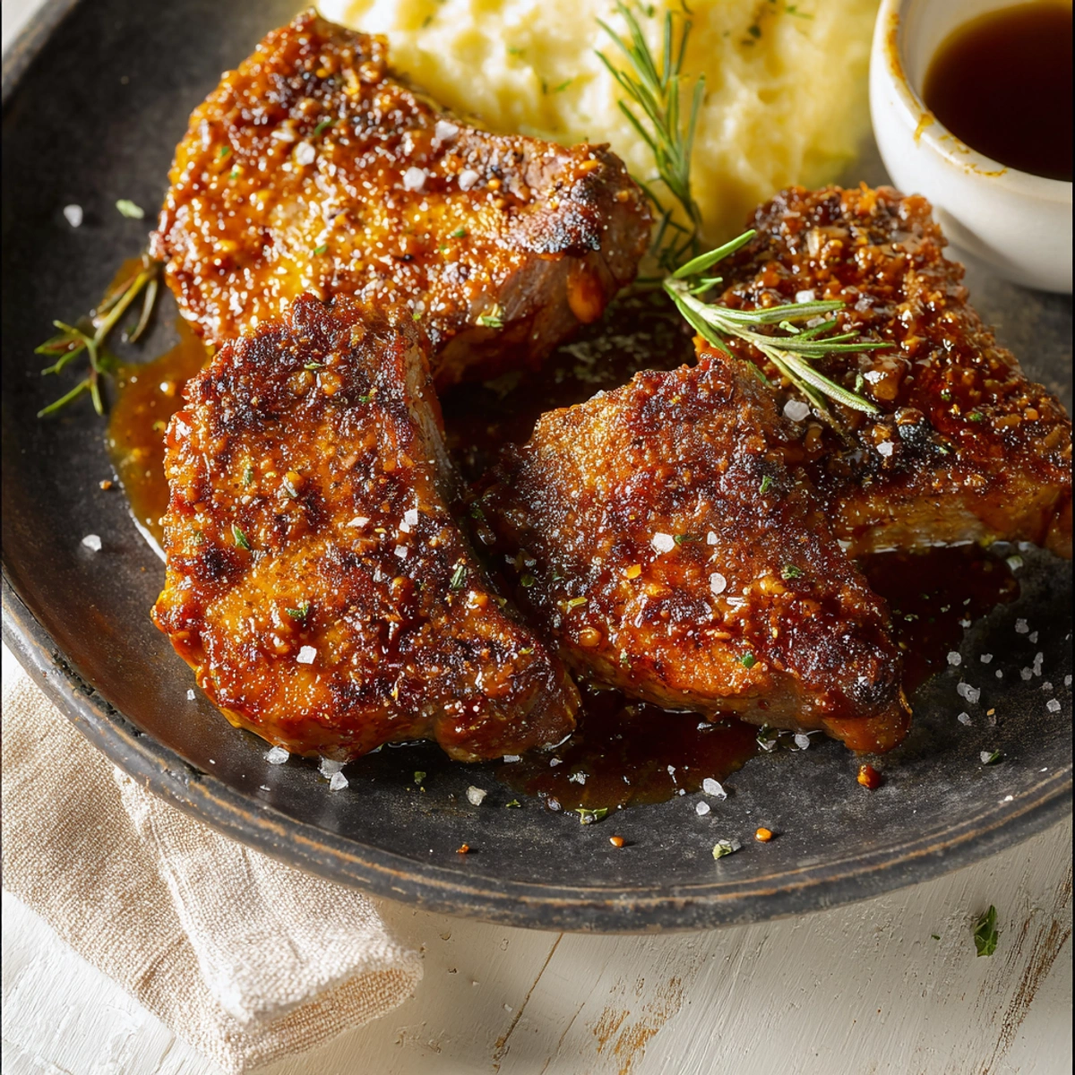 Easy Oven Baked Brown Sugar Lamb Chops: Tender & Sweet