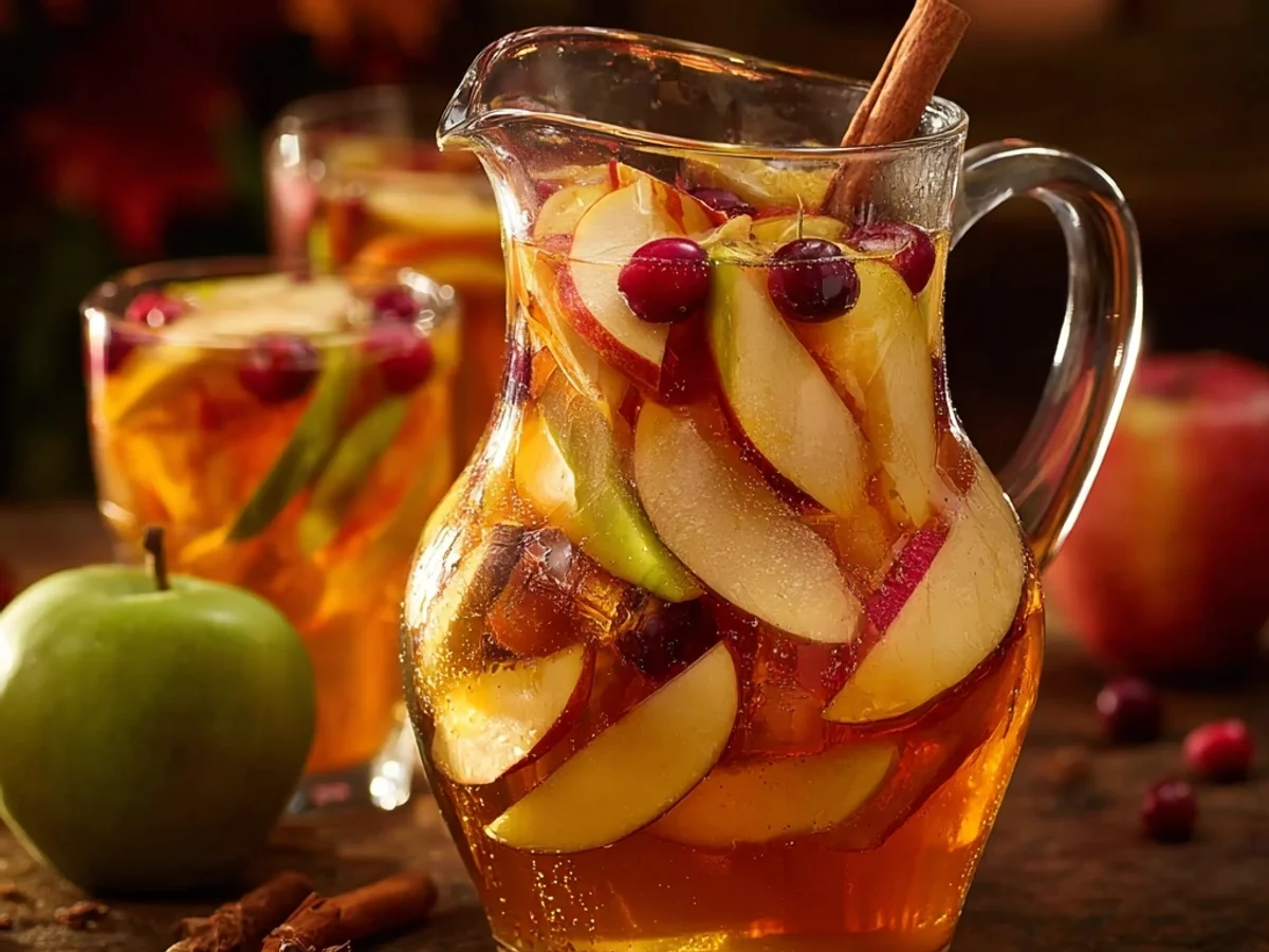 Apple Cider Sangria Recipe: Sweet & Spiced Autumn Sips - Image 1
