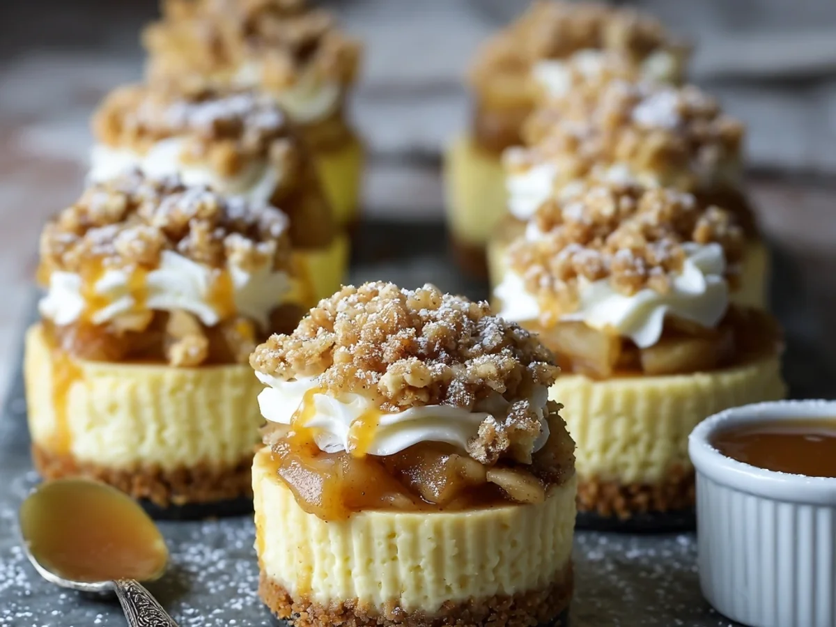 Apple Crisp Mini Cheesecakes: My Autumn Sweet Tooth Fix - Image 2